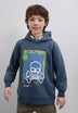HOODY MIT KAPUZE UND PRINT