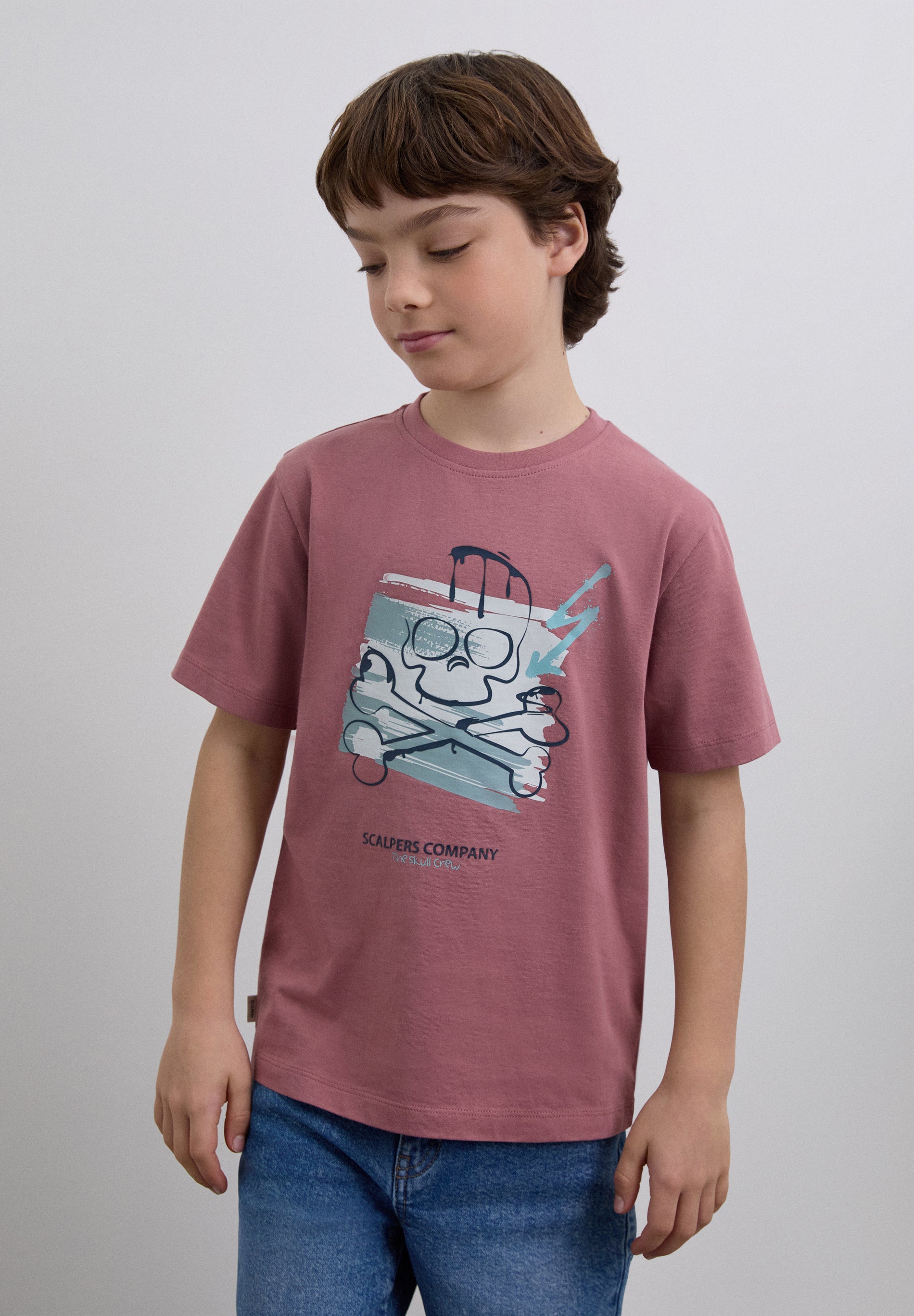 SHIRT MIT TOTENKOPFPRINT