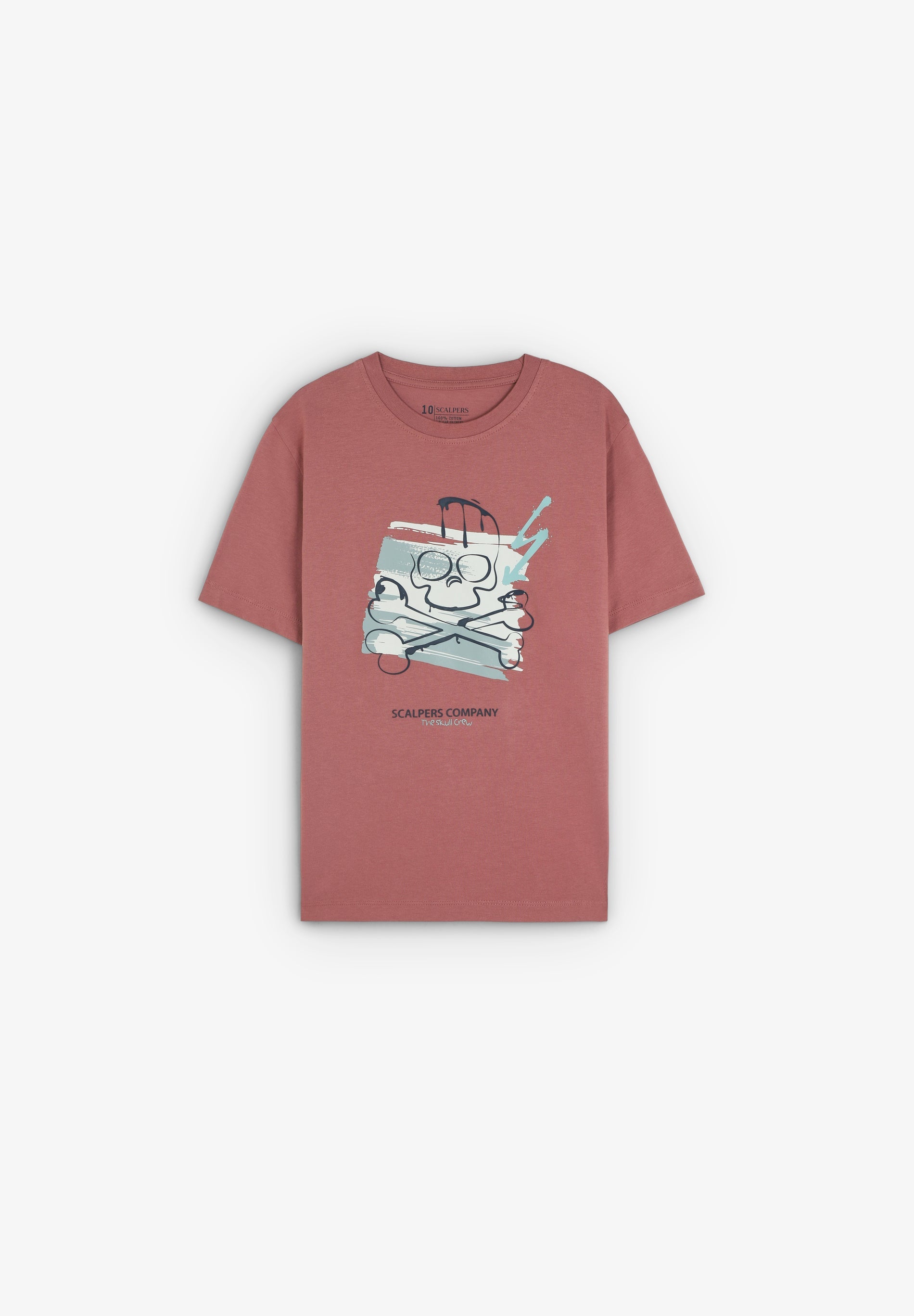 SHIRT MIT TOTENKOPFPRINT