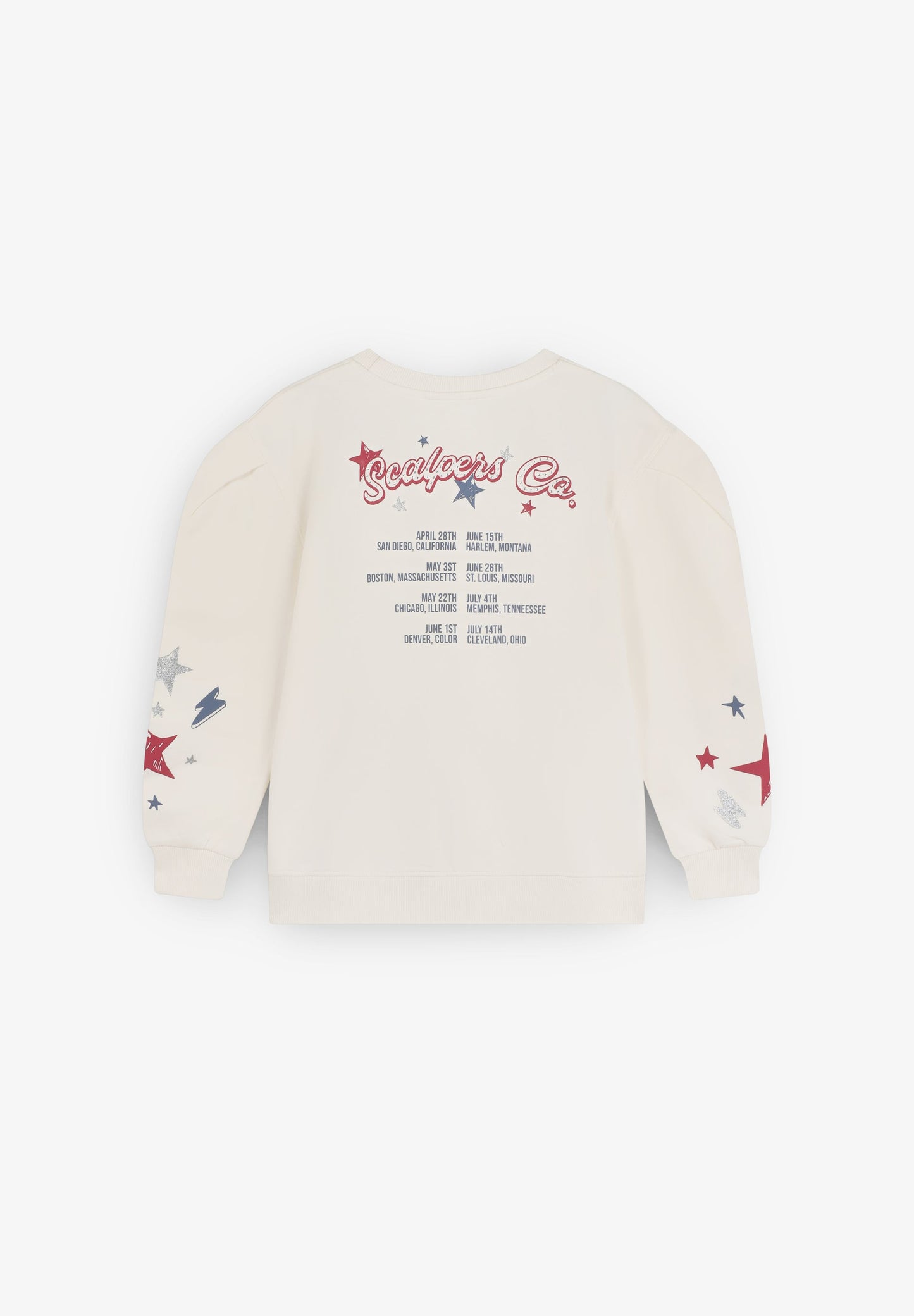 SWEATER MET POFMOUW PRINT