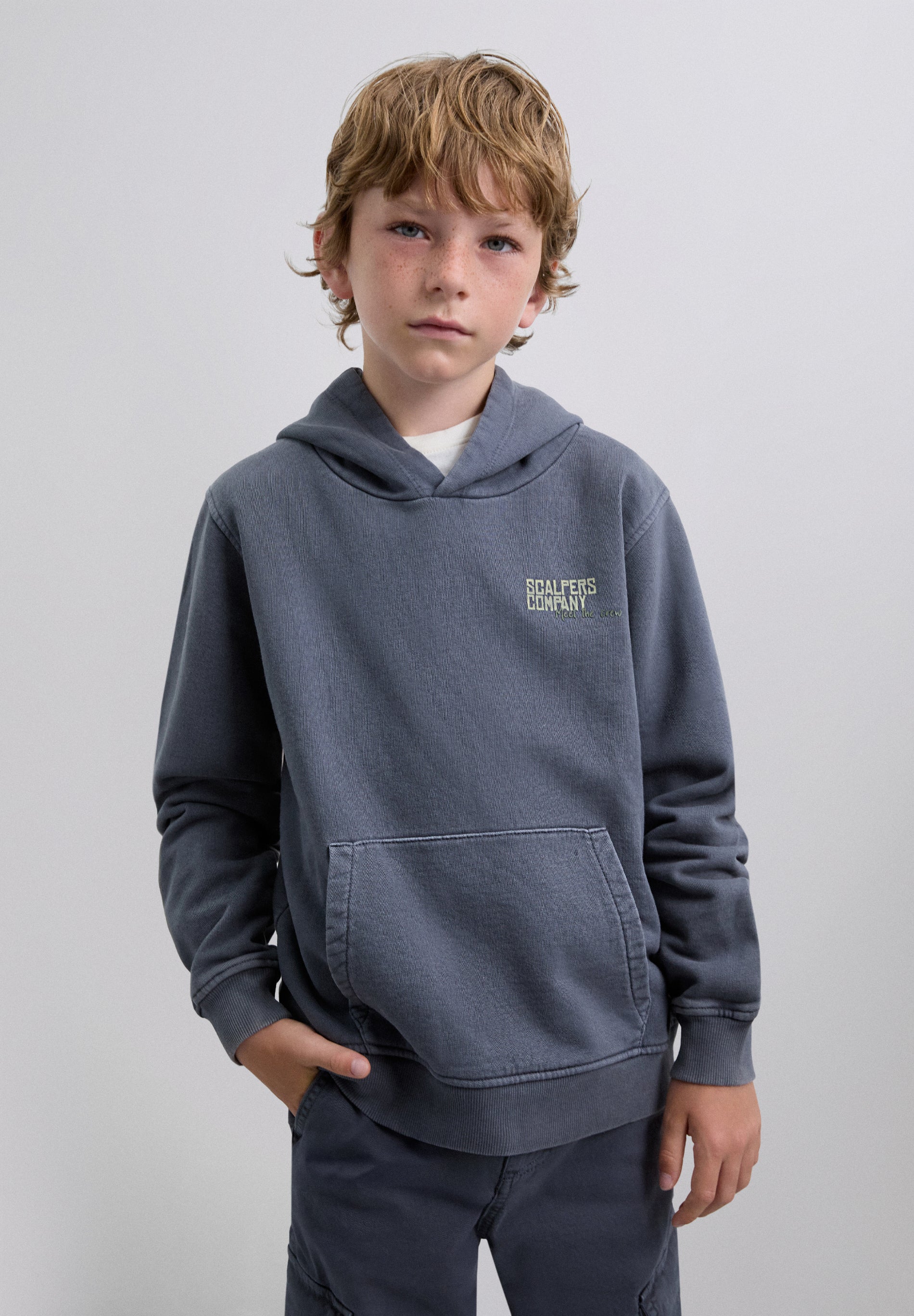 SKULL PRINT HOODIE