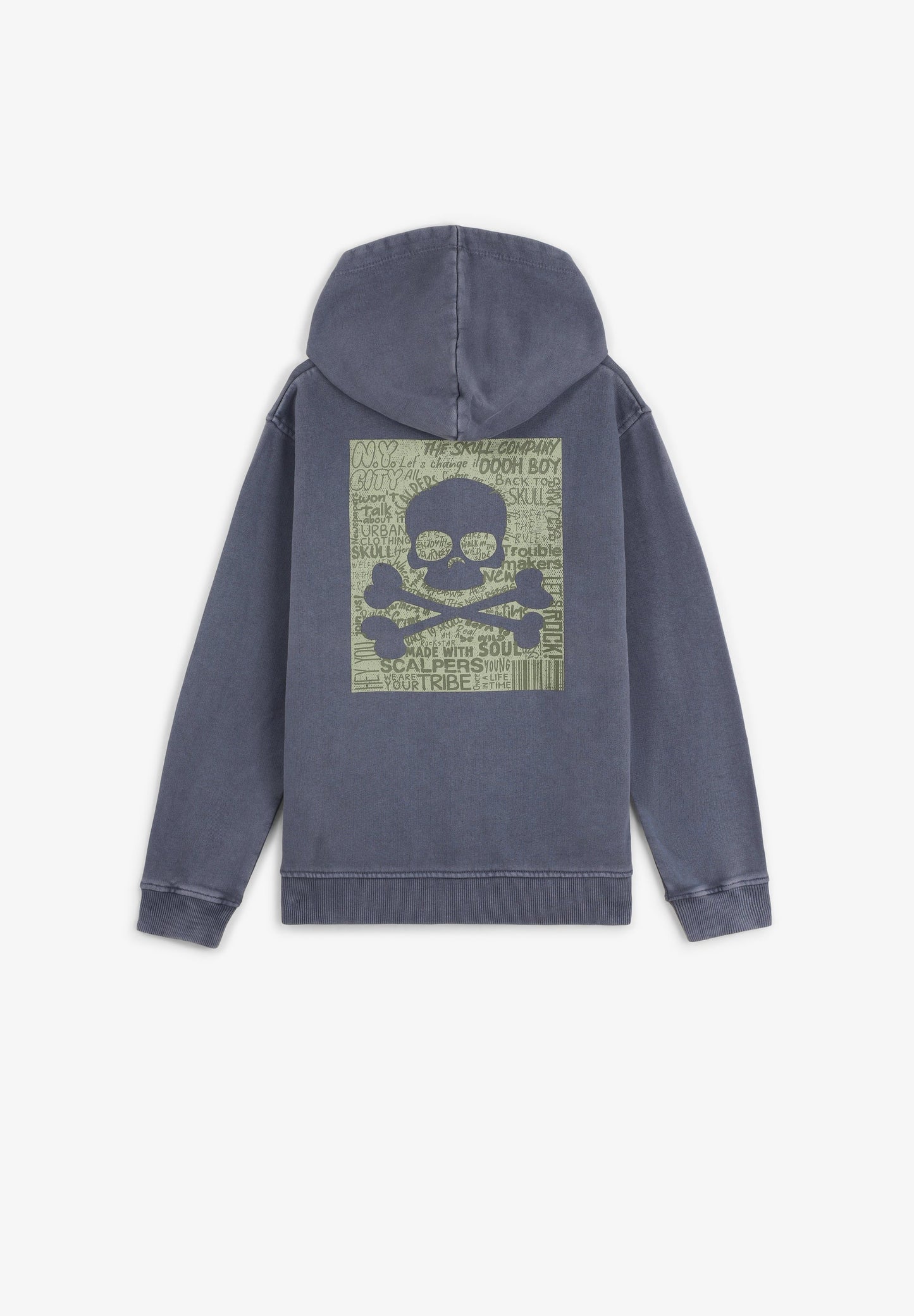 HOODY MIT TOTENKOPFPRINT