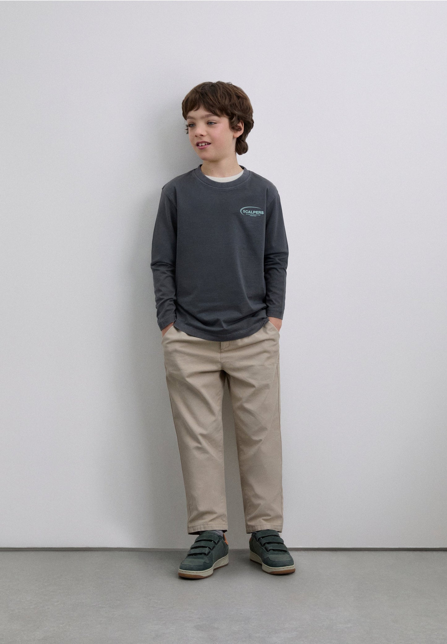 T-SHIRT IMPRIMÉ MANCHES LONGUES