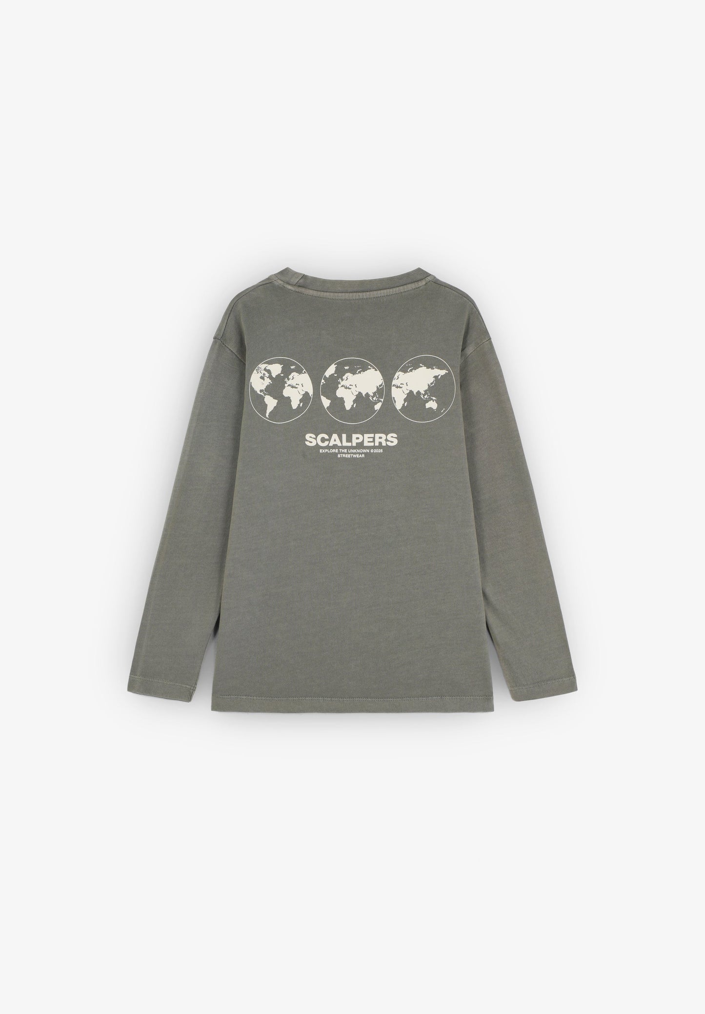 T-SHIRT IMPRIMÉ MANCHES LONGUES