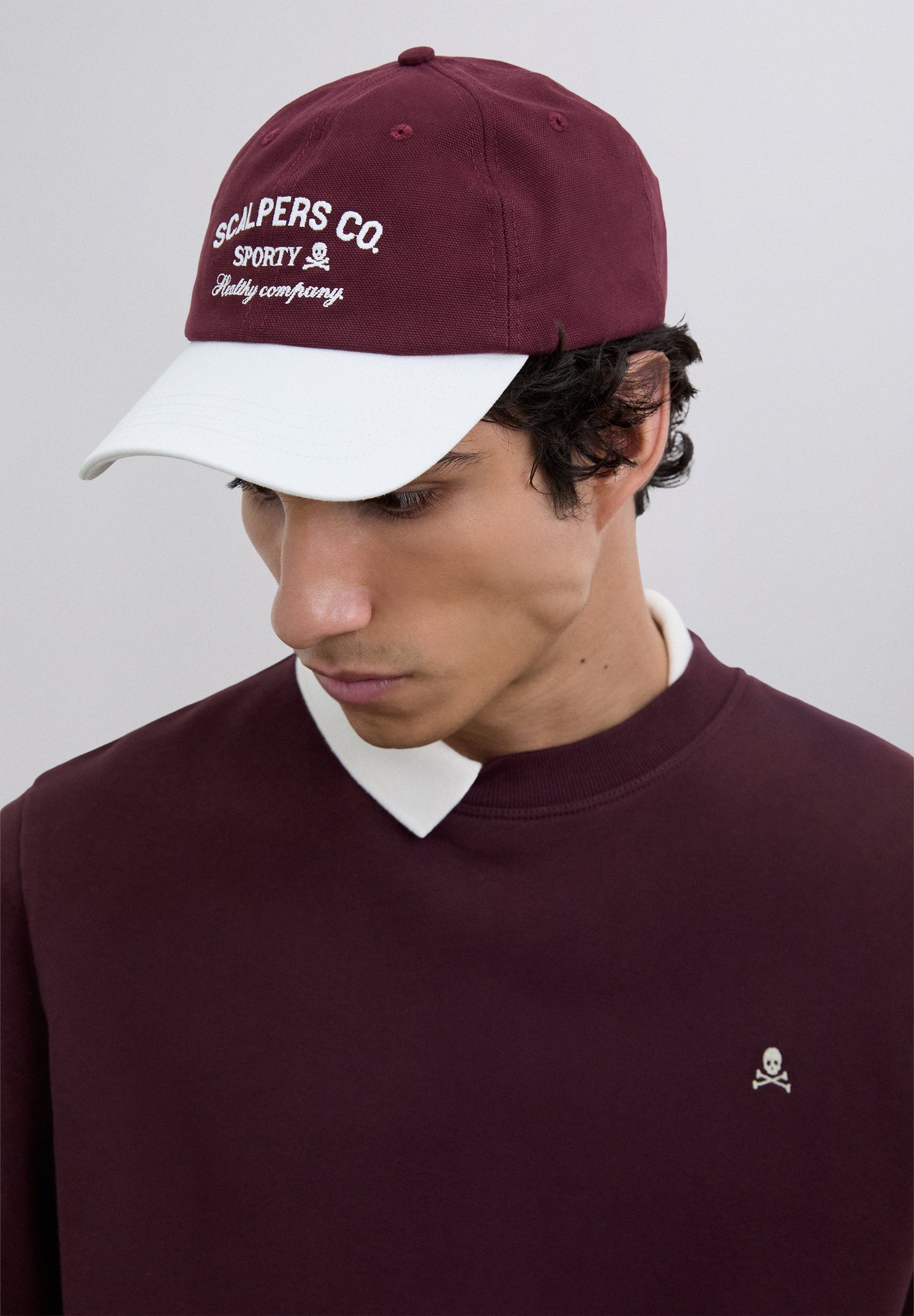CASQUETTE LOGO CONTRASTANT