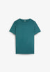 T-SHIRT WITH MATCHING EMBROIDERED SKULL