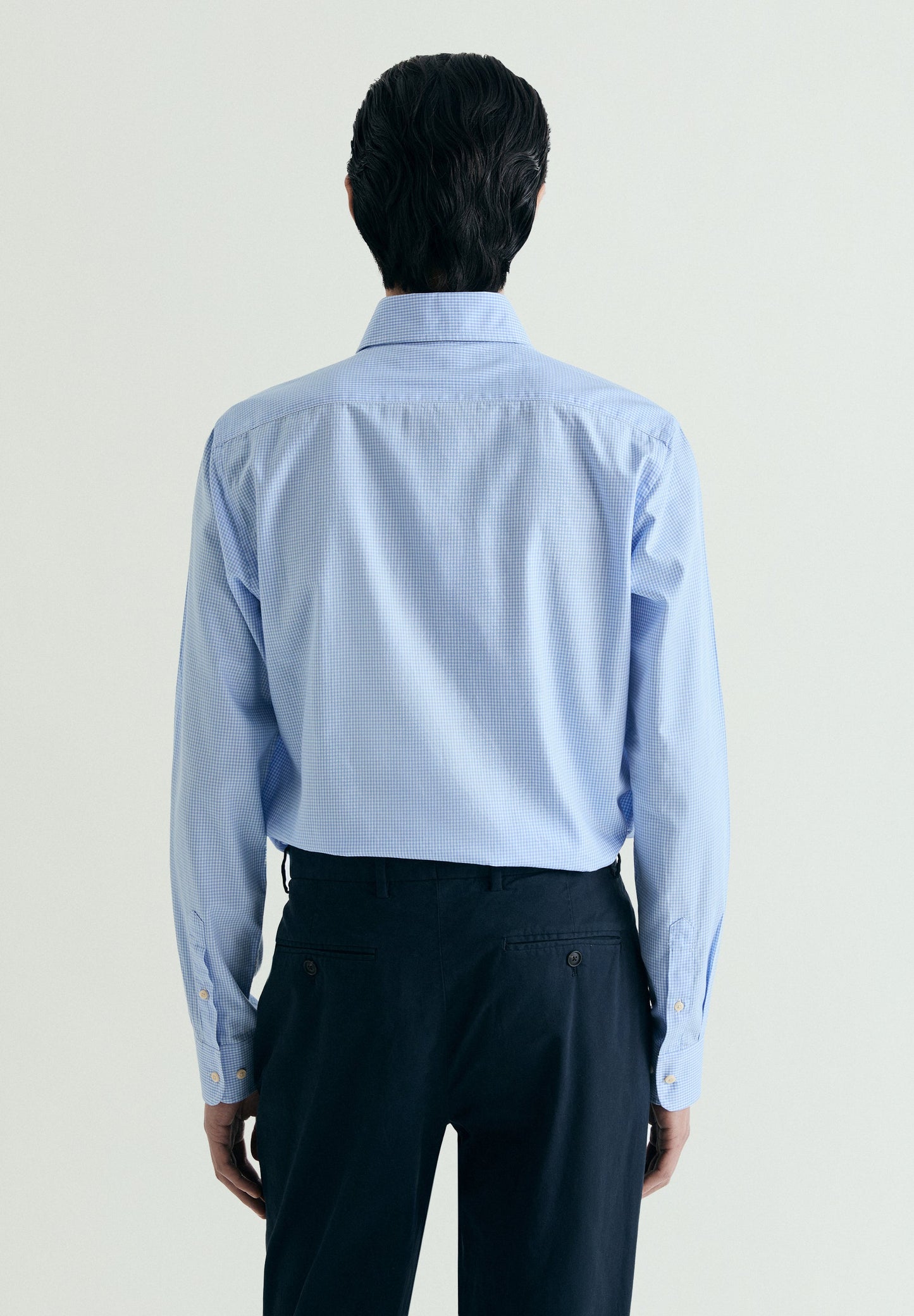 CHEMISE À CARREAUX COUPE DROITE