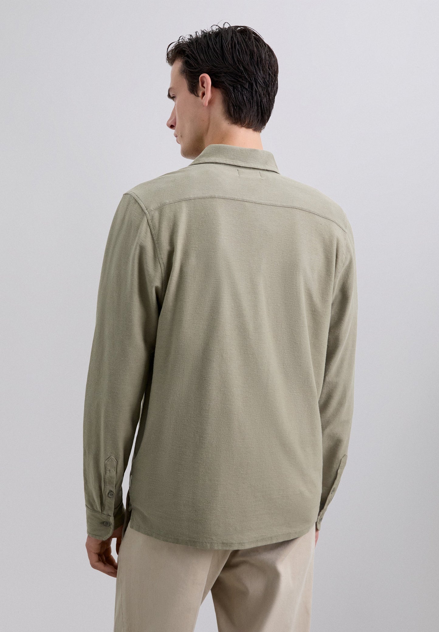 POLO MANCHES LONGUES MAILLE