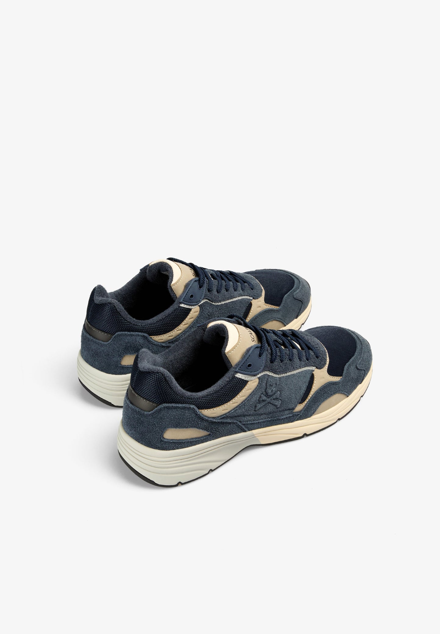 SUEDE TRAINERS WITH SNEAKER SOLE