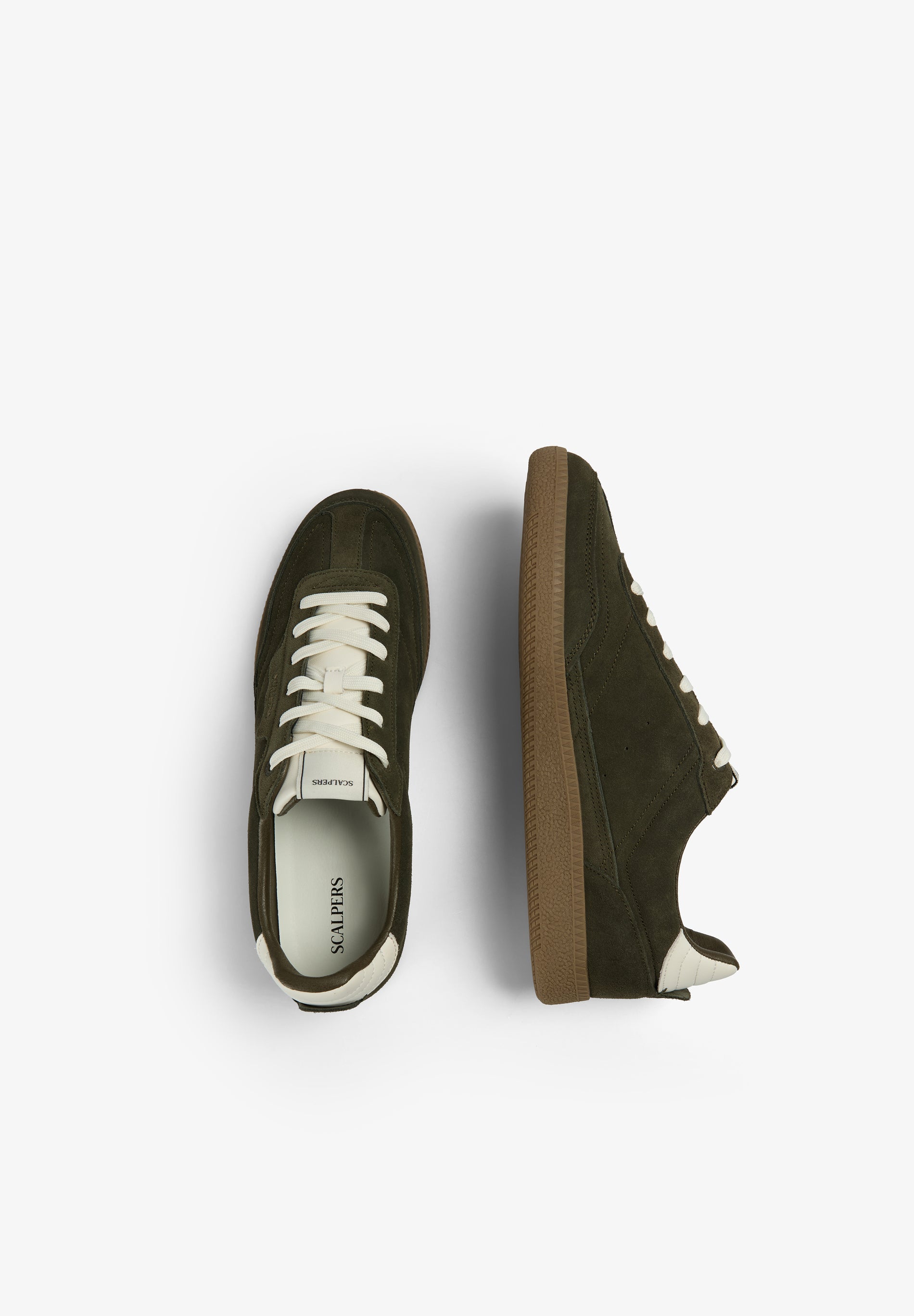 SPLIT SUEDE LEATHER SNEAKERS