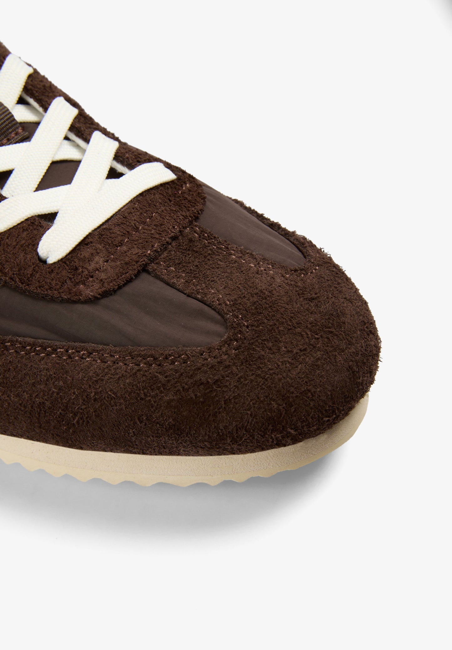 SUEDE COMBINATION RETRO SNEAKERS