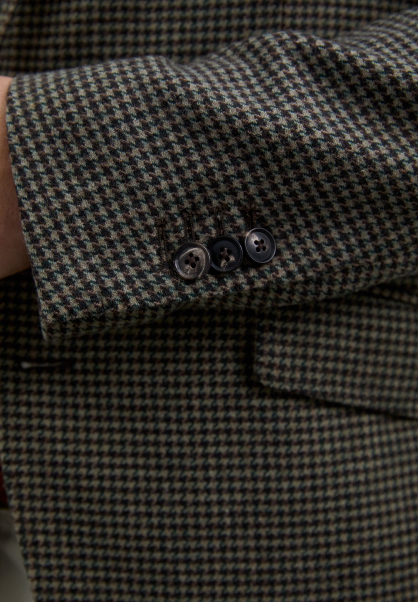 VESTE CARREAUX LAINE