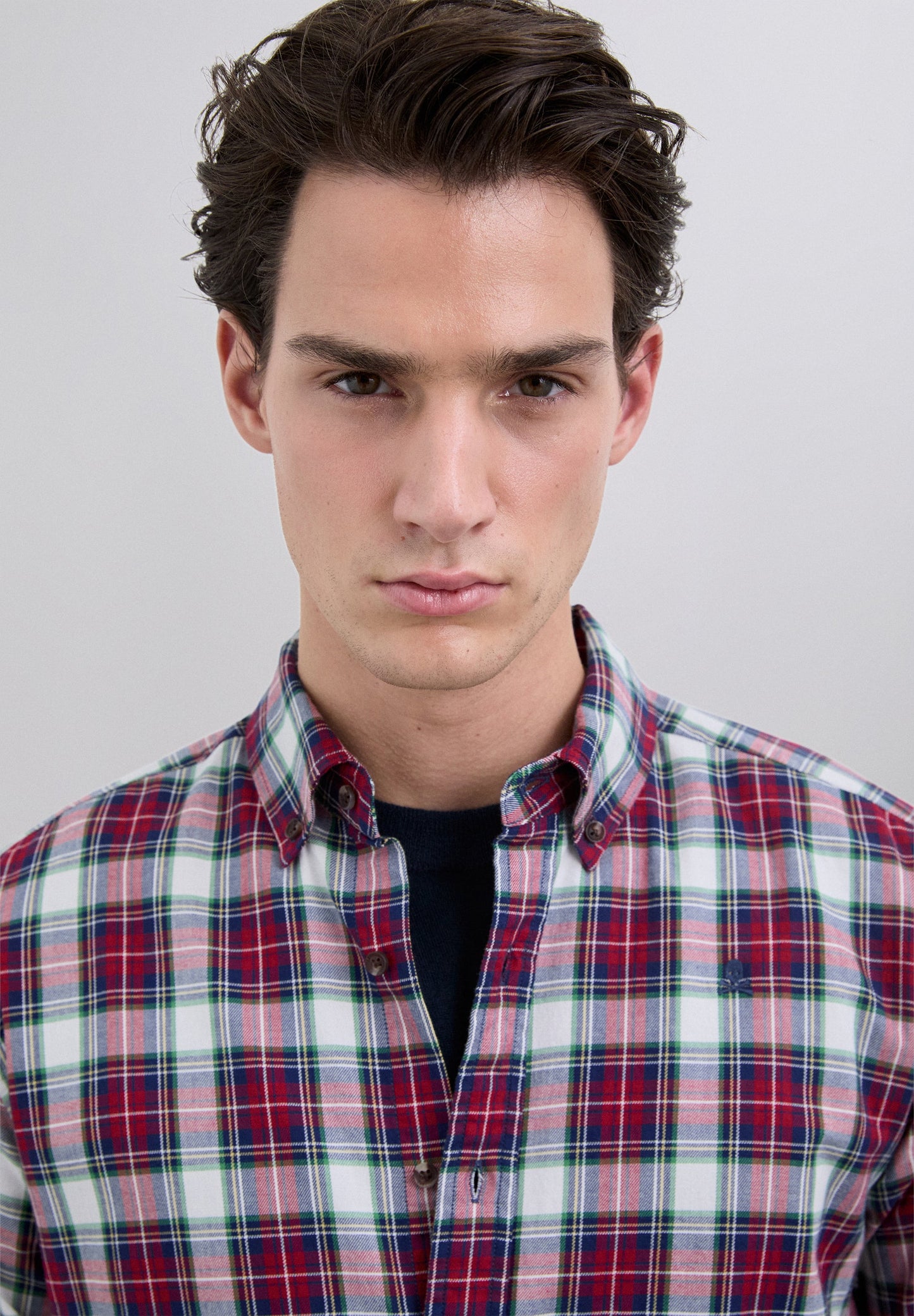 SCTARTAN CHECK BD SHIRT