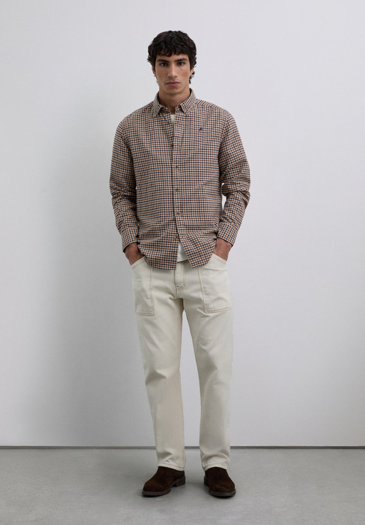 SCNEW DYE CHECK BD SHIRT