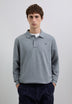 LONG SLEEVE COTTON POLO SHIRT