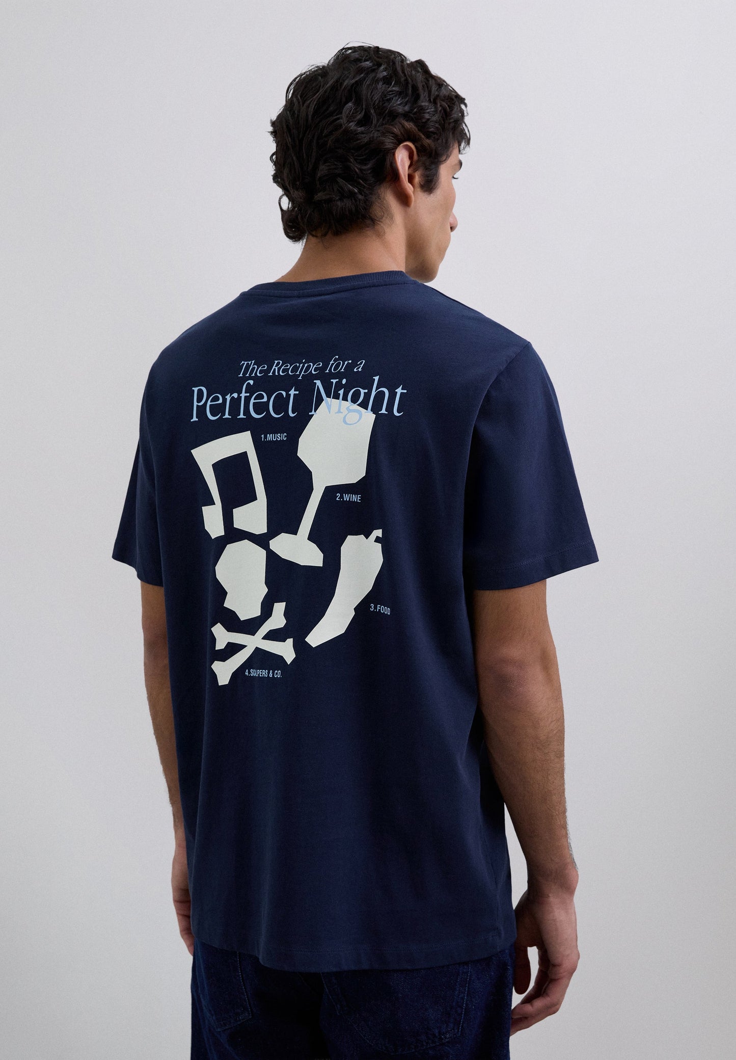 T-SHIRT MIT PERFECT NIGHT-PRINT