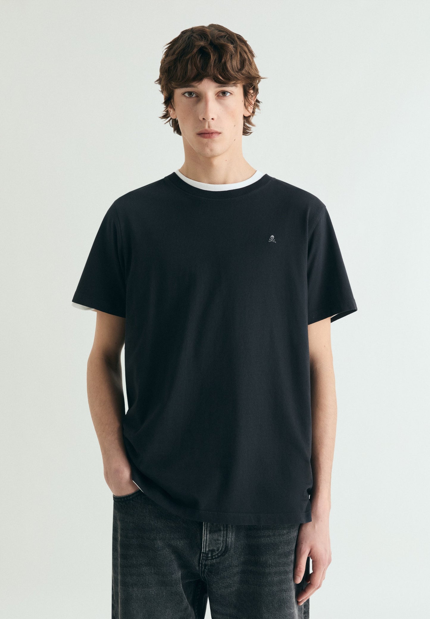 CHEMISE BRODÉE EFFET DÉLAVÉ