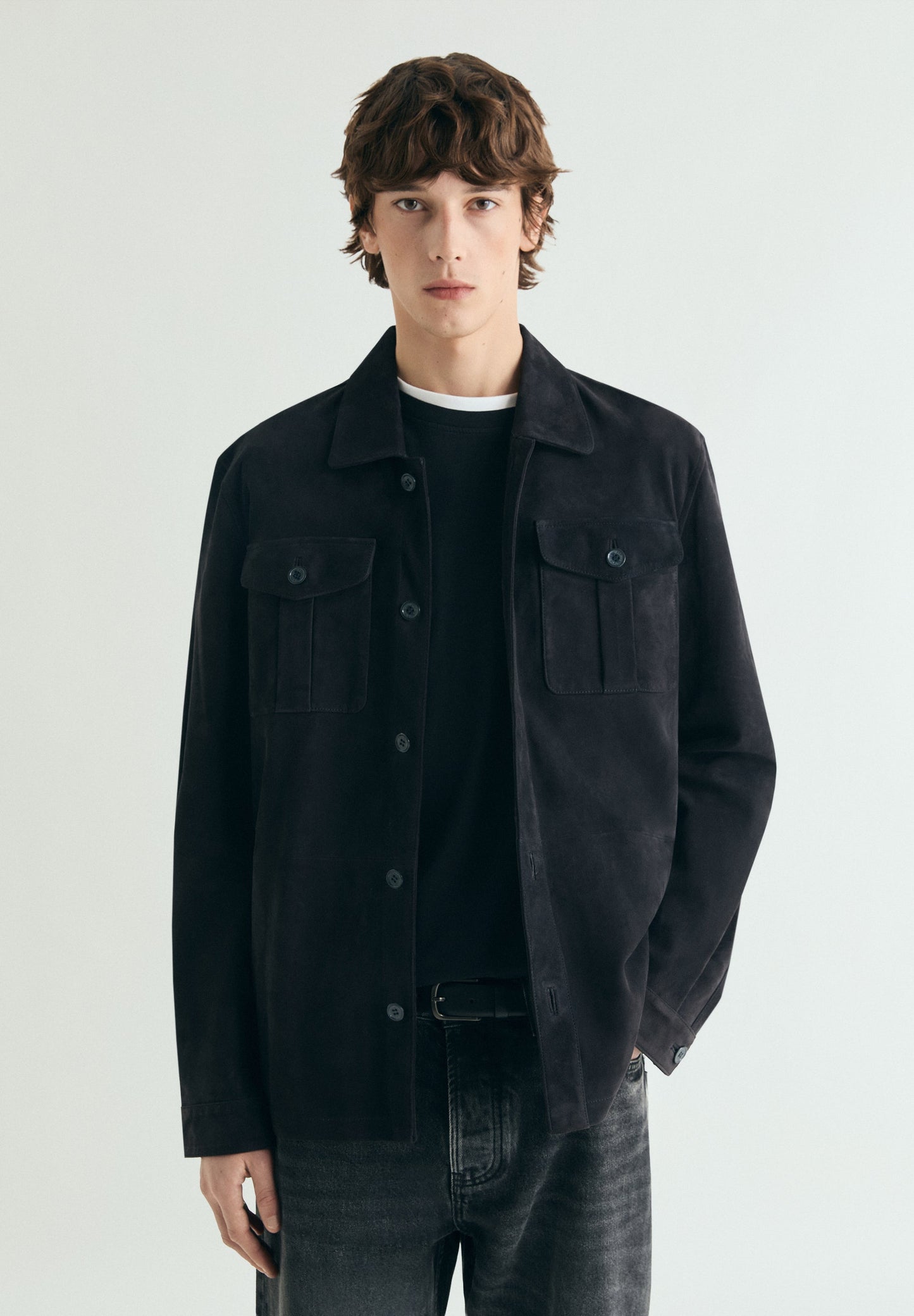 CHEMISE BRODÉE EFFET DÉLAVÉ