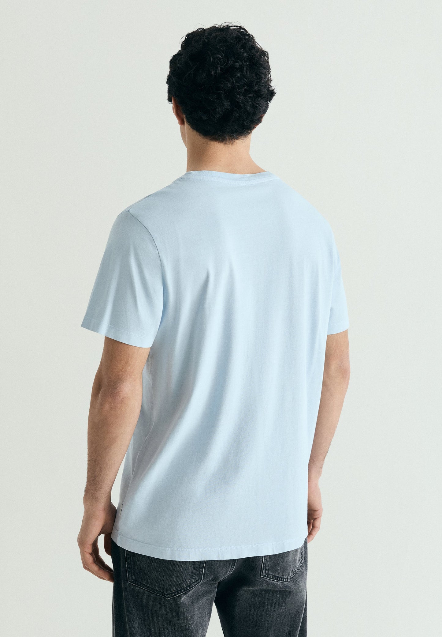 EMBROIDERED WASHED EFFECT T-SHIRT