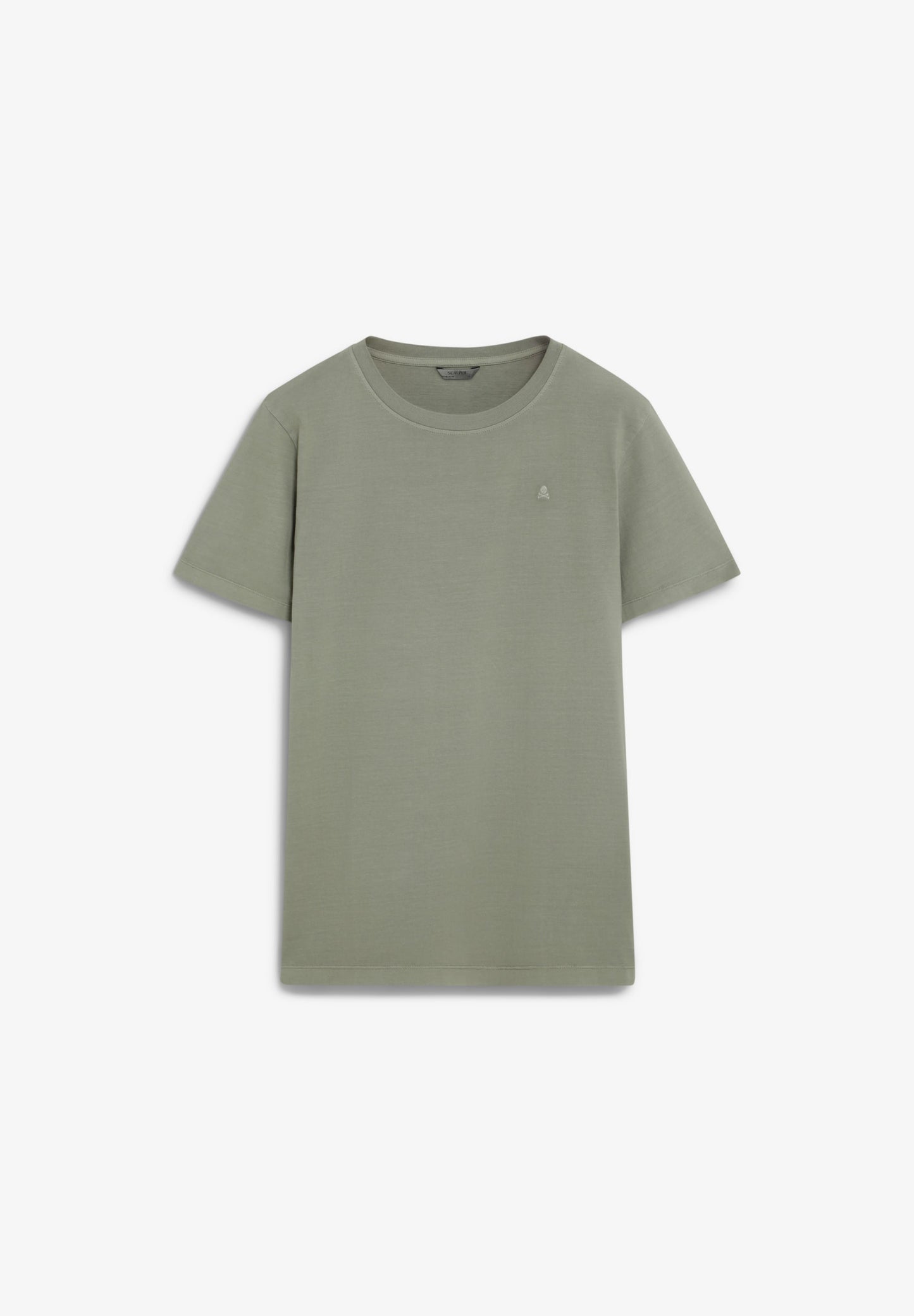 VERWASCHENES HEMD MIT STICKEREI