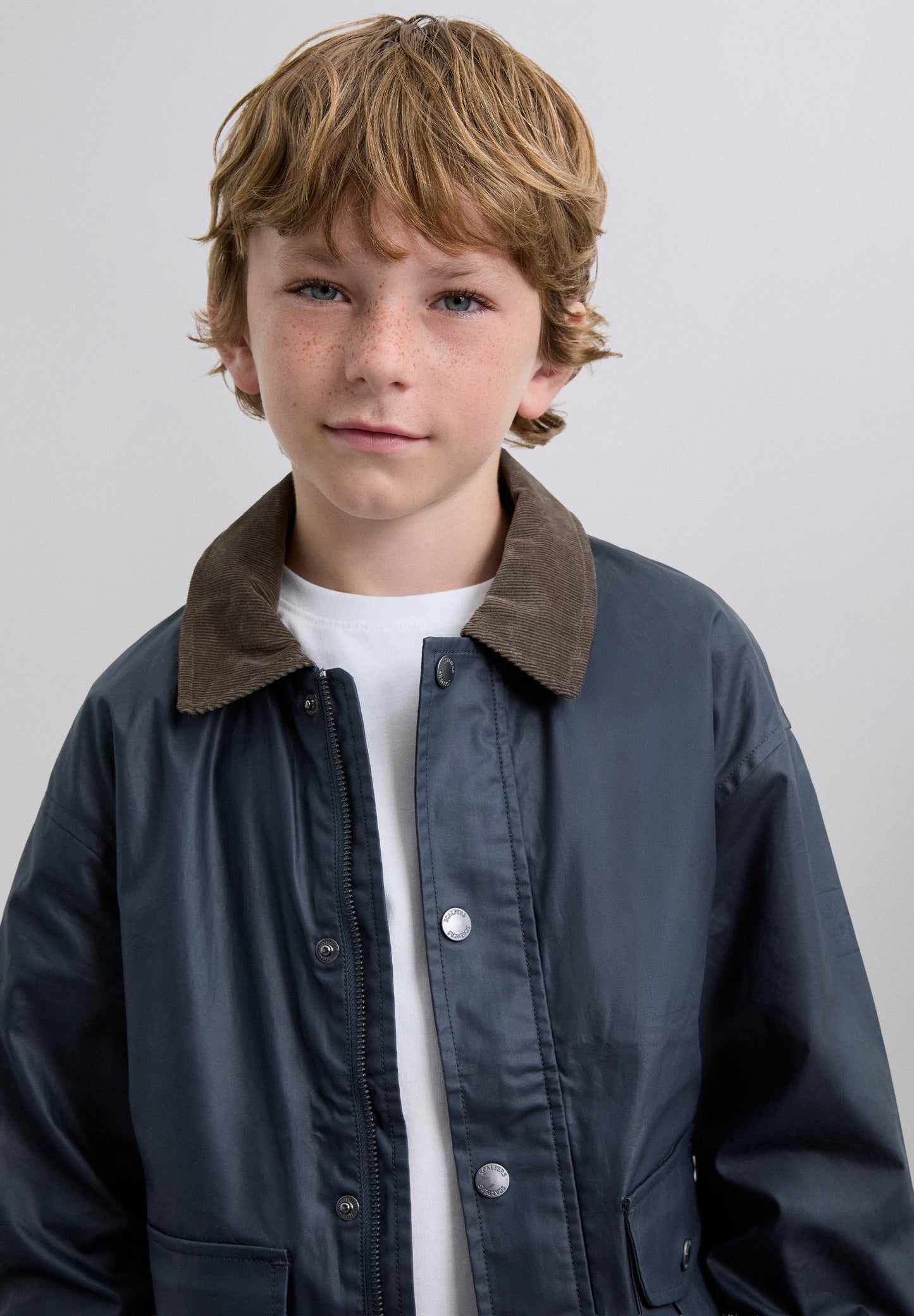 VESTE COL CHEMISE