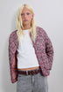 STEPPJACKE MIT ANIMAL-PRINT