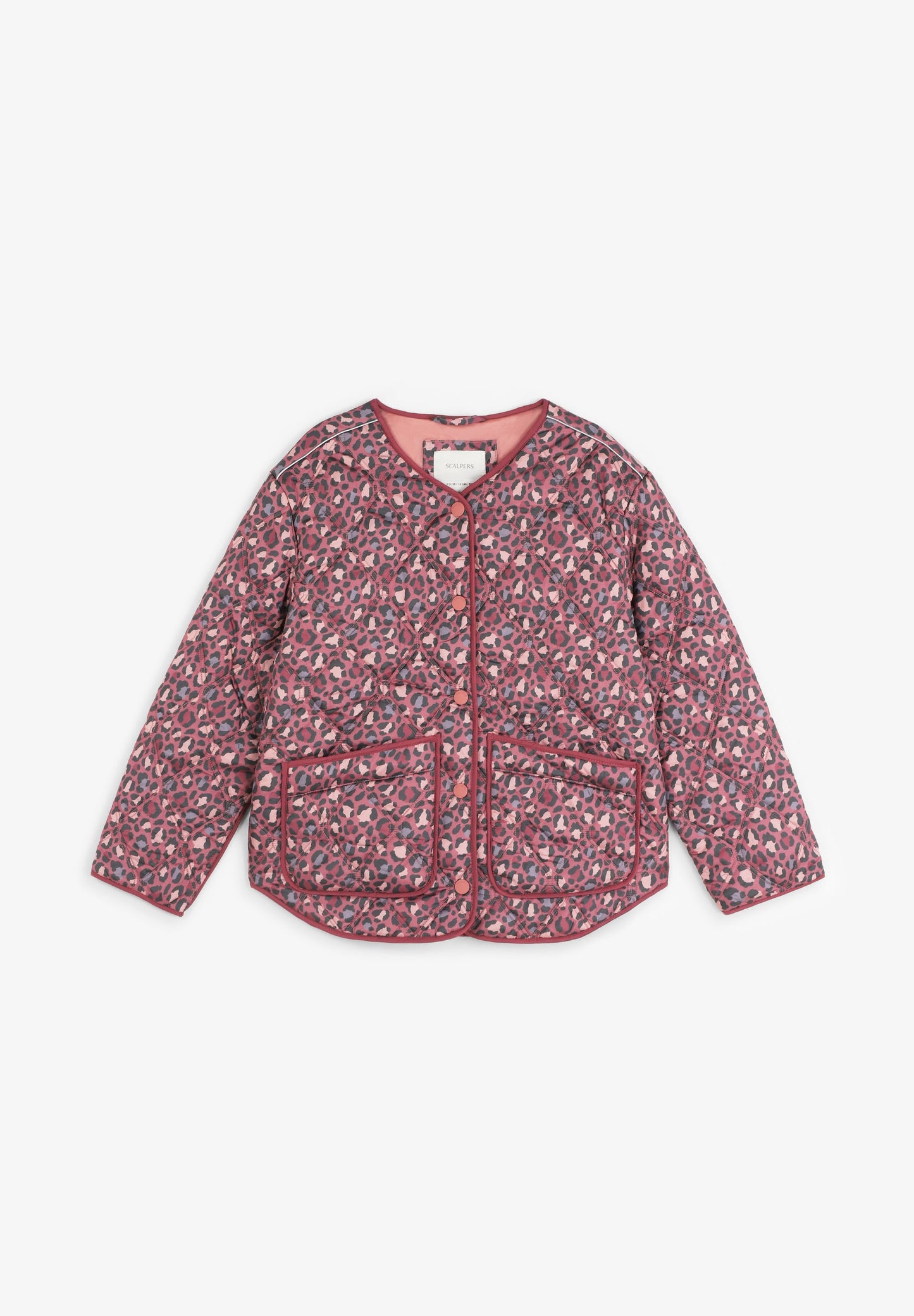 STEPPJACKE MIT ANIMAL-PRINT