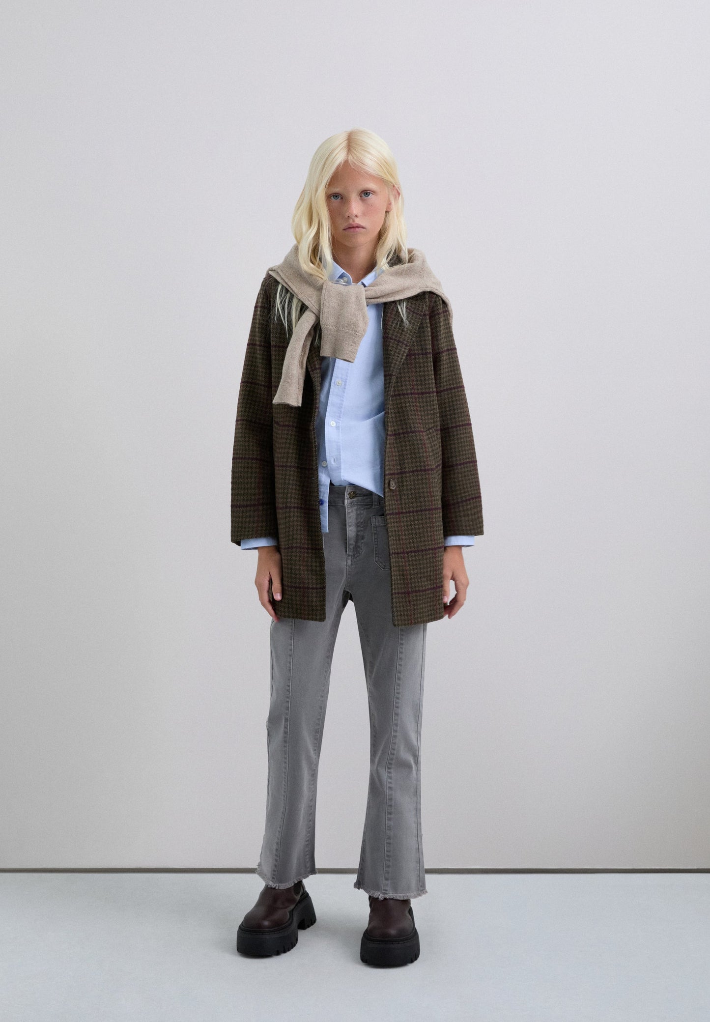 MANTEAU CARREAUX