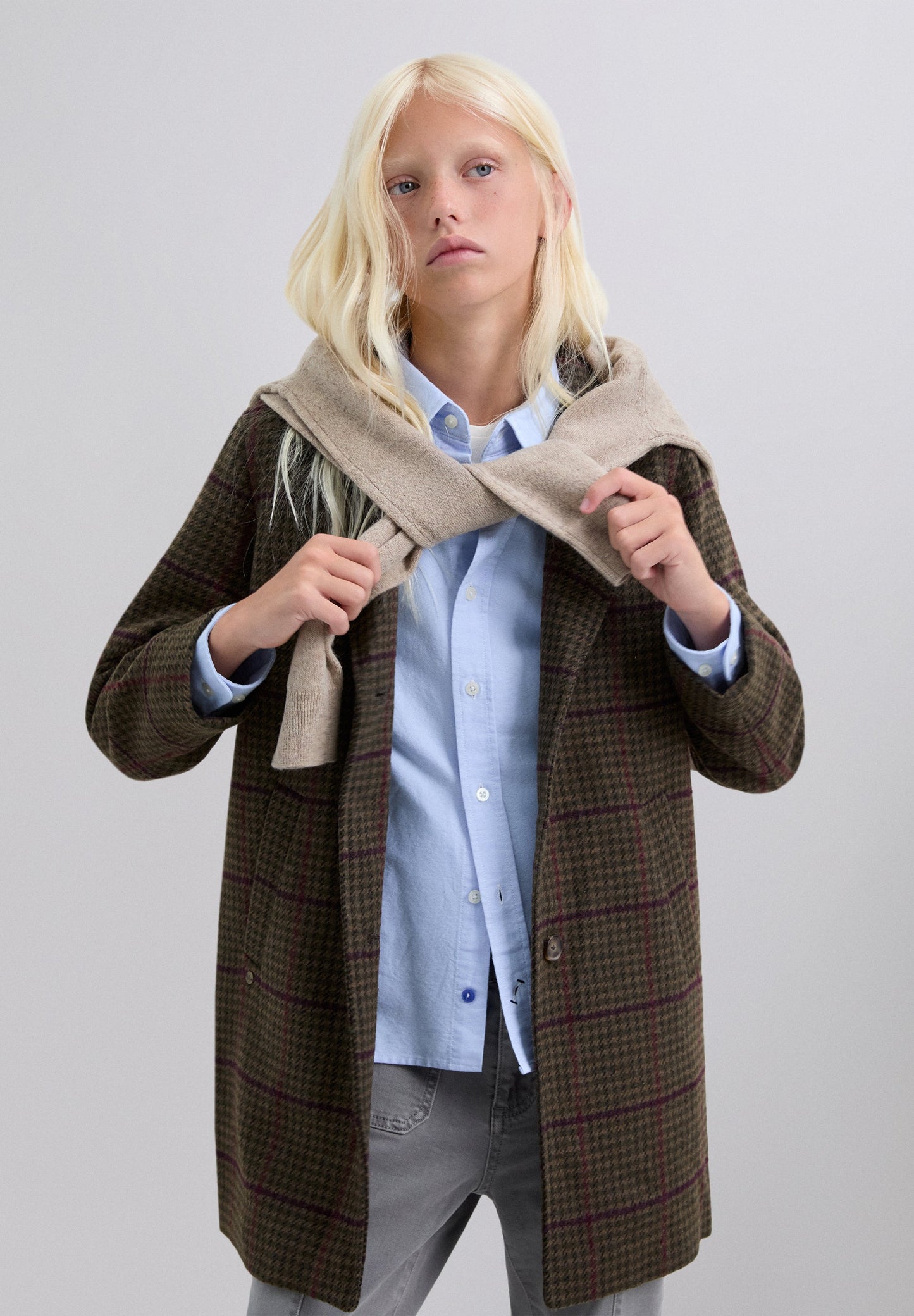 MANTEAU CARREAUX