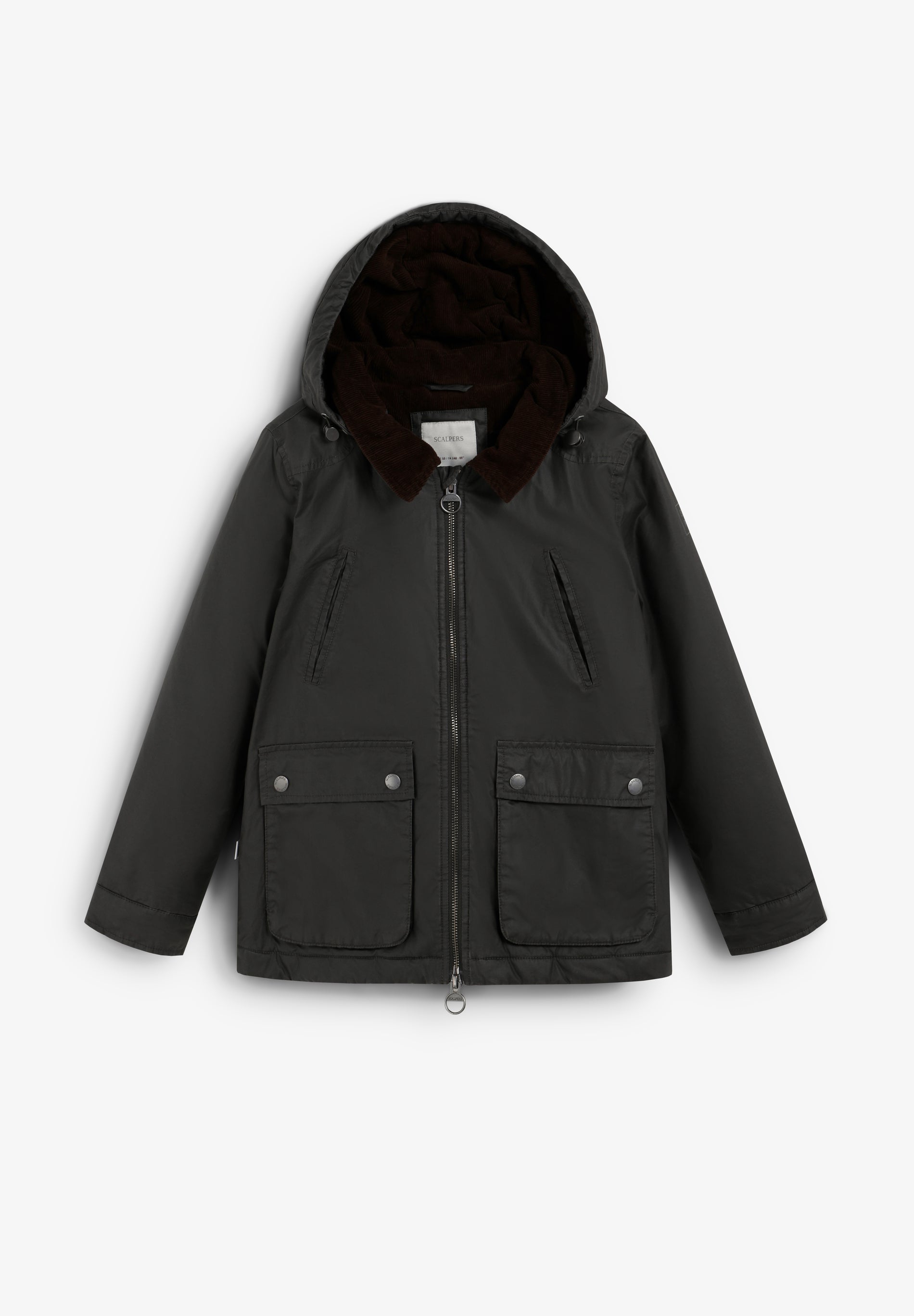 GECOATE PARKA BINNENKANT CORDUROY
