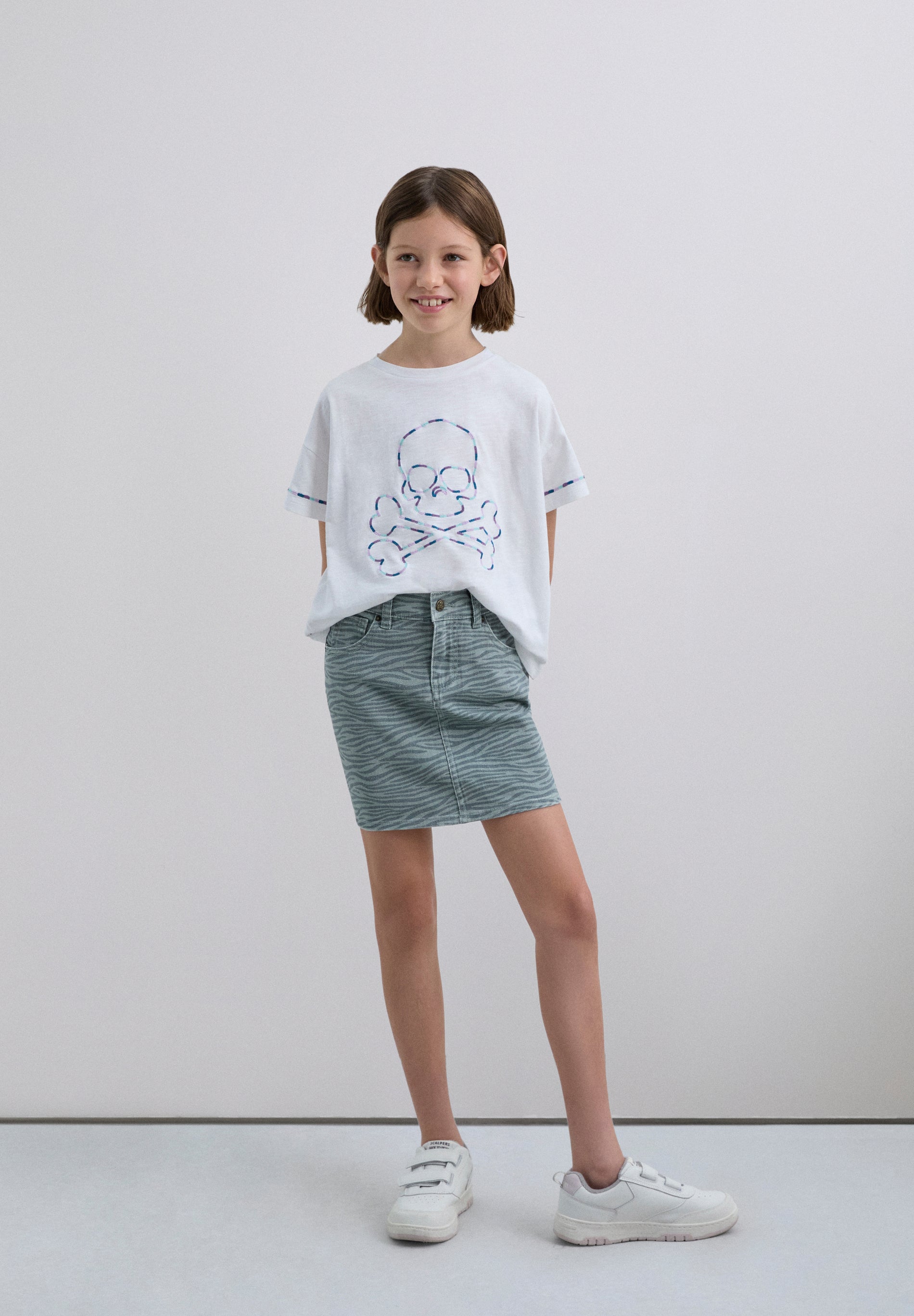 SCZEBRA SKIRT GIRLS