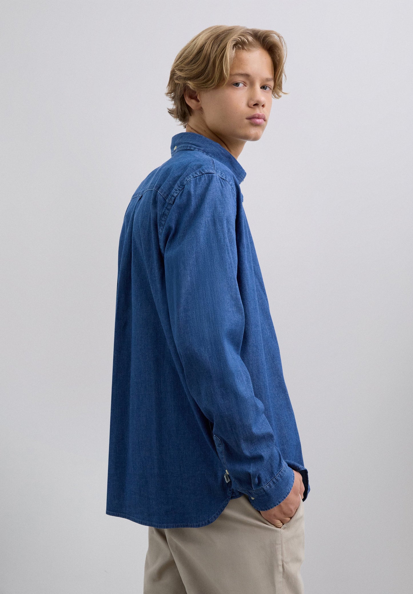 CAMISA DENIM CALAVERA
