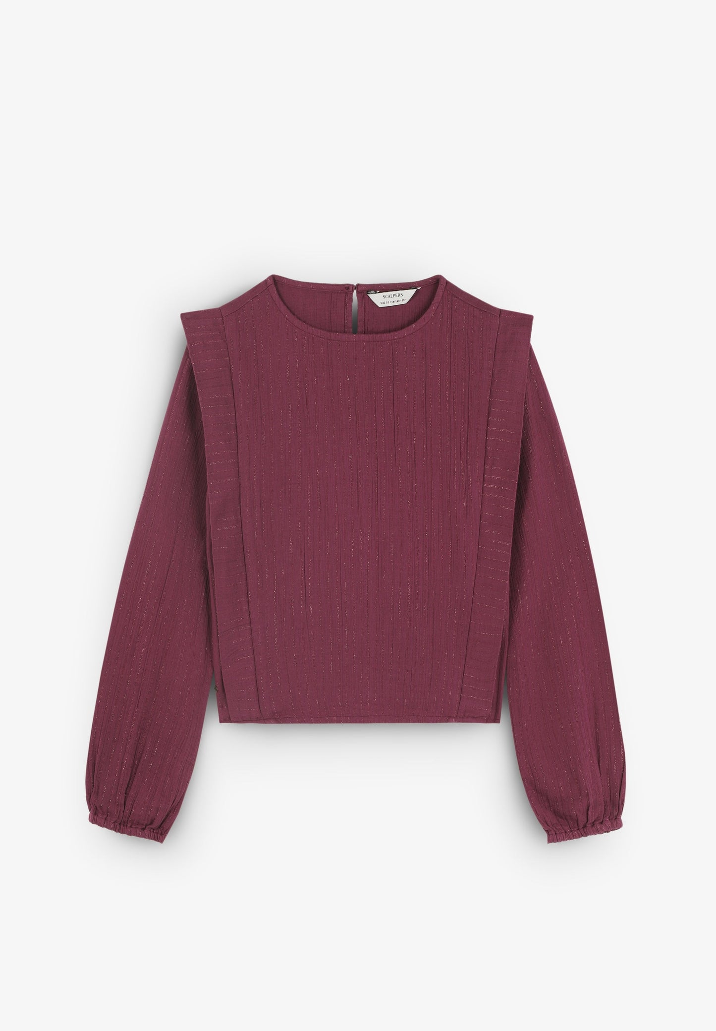 BLUSA PLIEGUES
