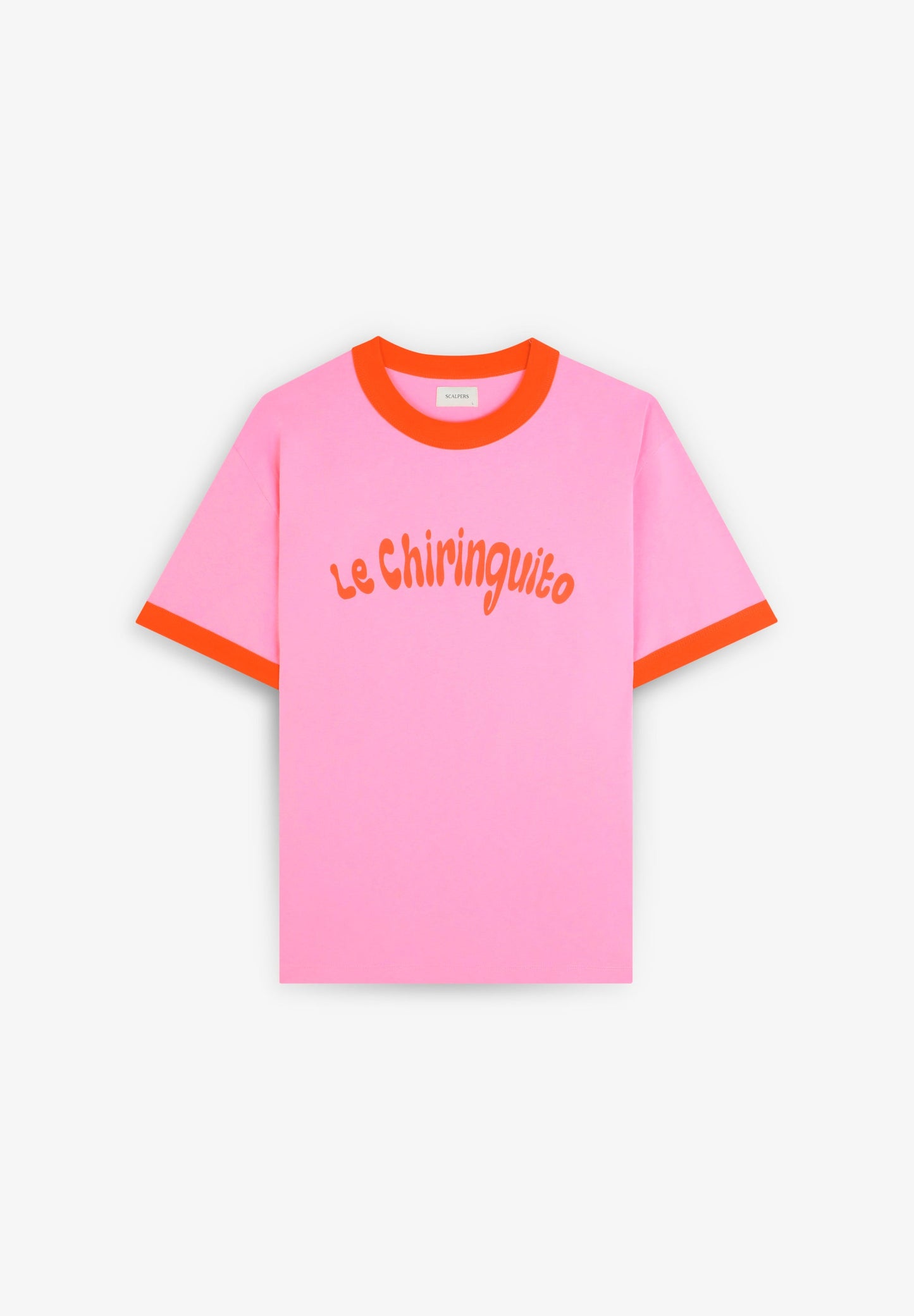 T-SHIRT DOS IMPRIMÉ CONTRASTANT | LE CHIRINGUITO