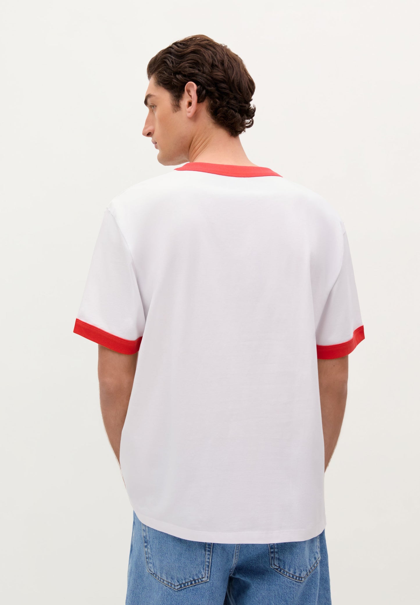 T-SHIRT DOS IMPRIMÉ CONTRASTANT | LE CHIRINGUITO