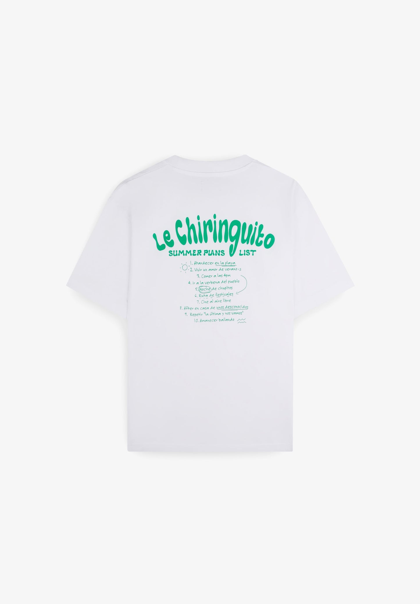 BACK PRINT T-SHIRT | LE CHIRINGUITO