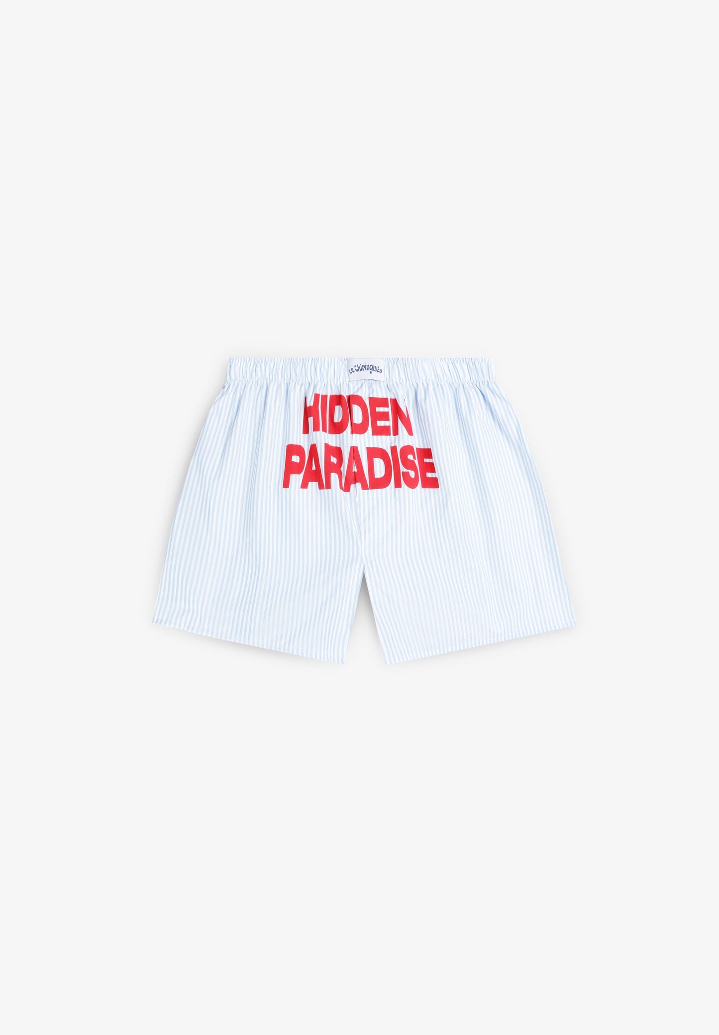 STRIPED PRINT BOXER SHORTS | LE CHIRINGUITO