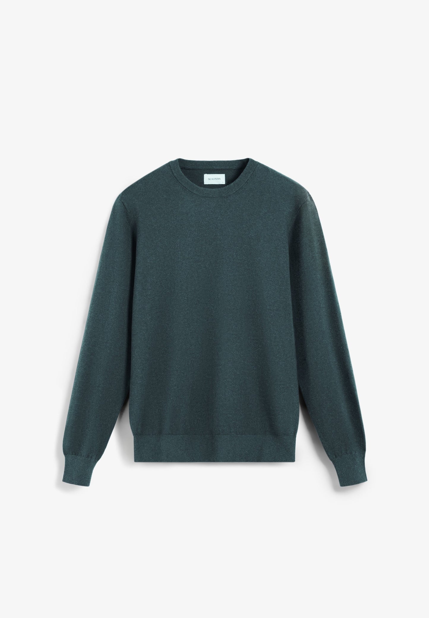 GEBREIDE TRUI LANGE MOUW KATOEN