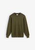 COTTON KNIT LONG SLEEVE SWEATER