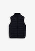 PUFFER GILET WITH SKULL