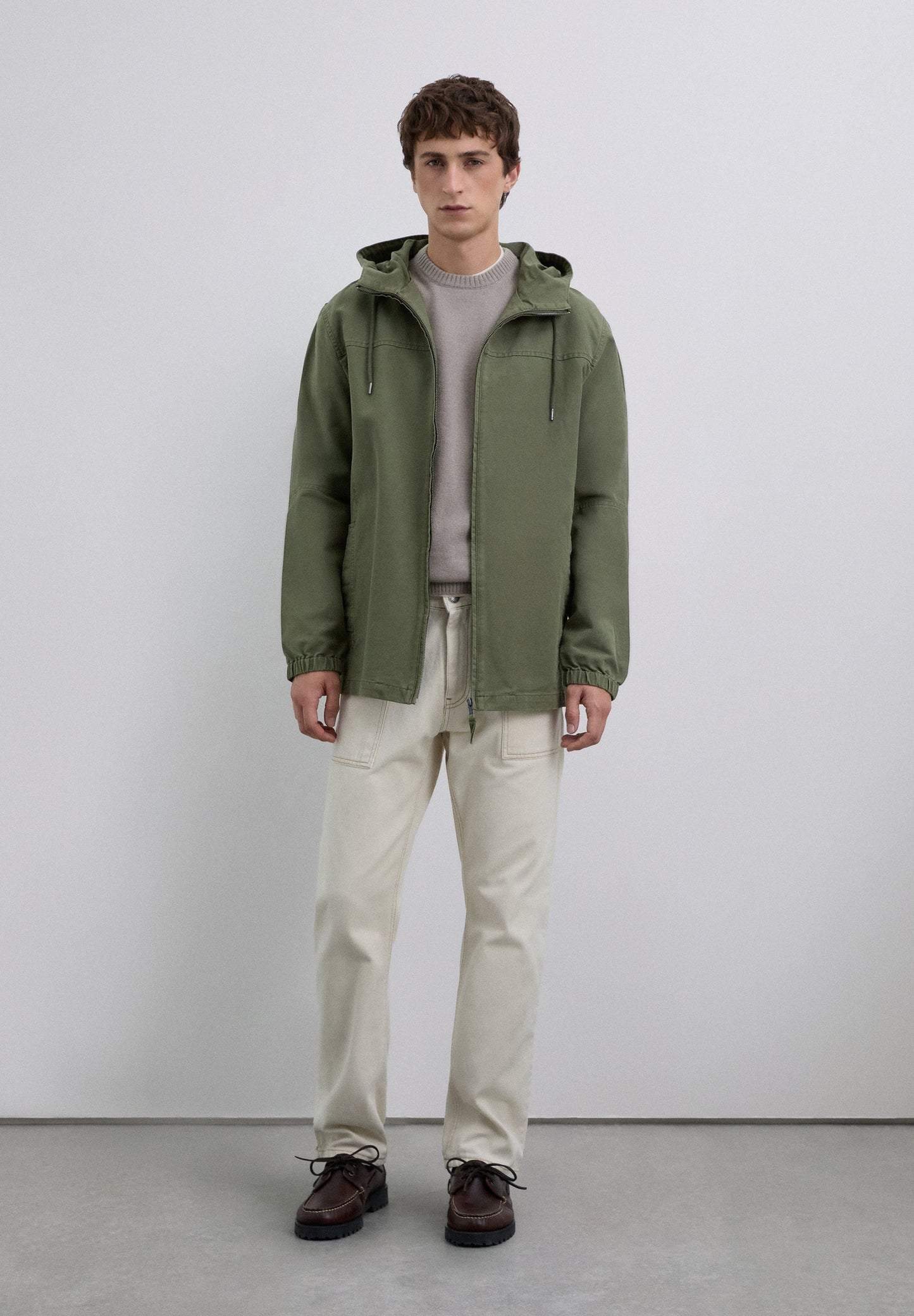 KATOENEN JACK MET CAPUCHON