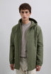 COTTON JACKET WITH HOOD