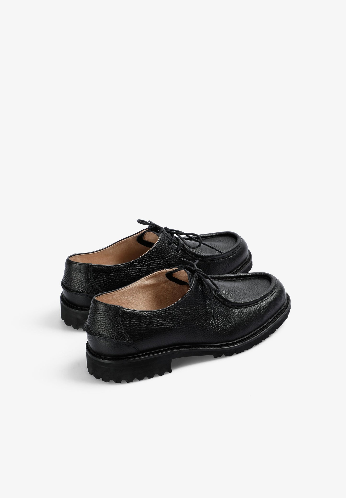 CHAUSSURES CUIR SEMELLE CRANTÉE