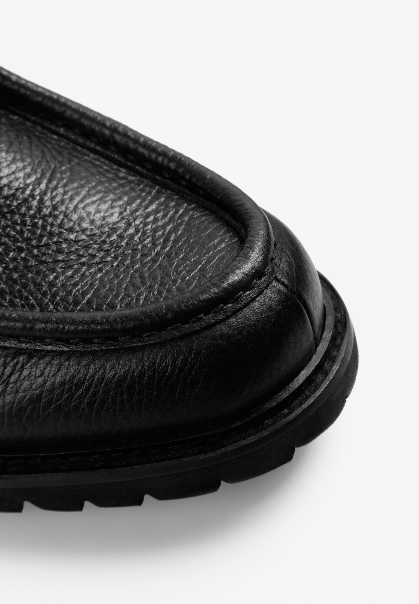 CHAUSSURES CUIR SEMELLE CRANTÉE