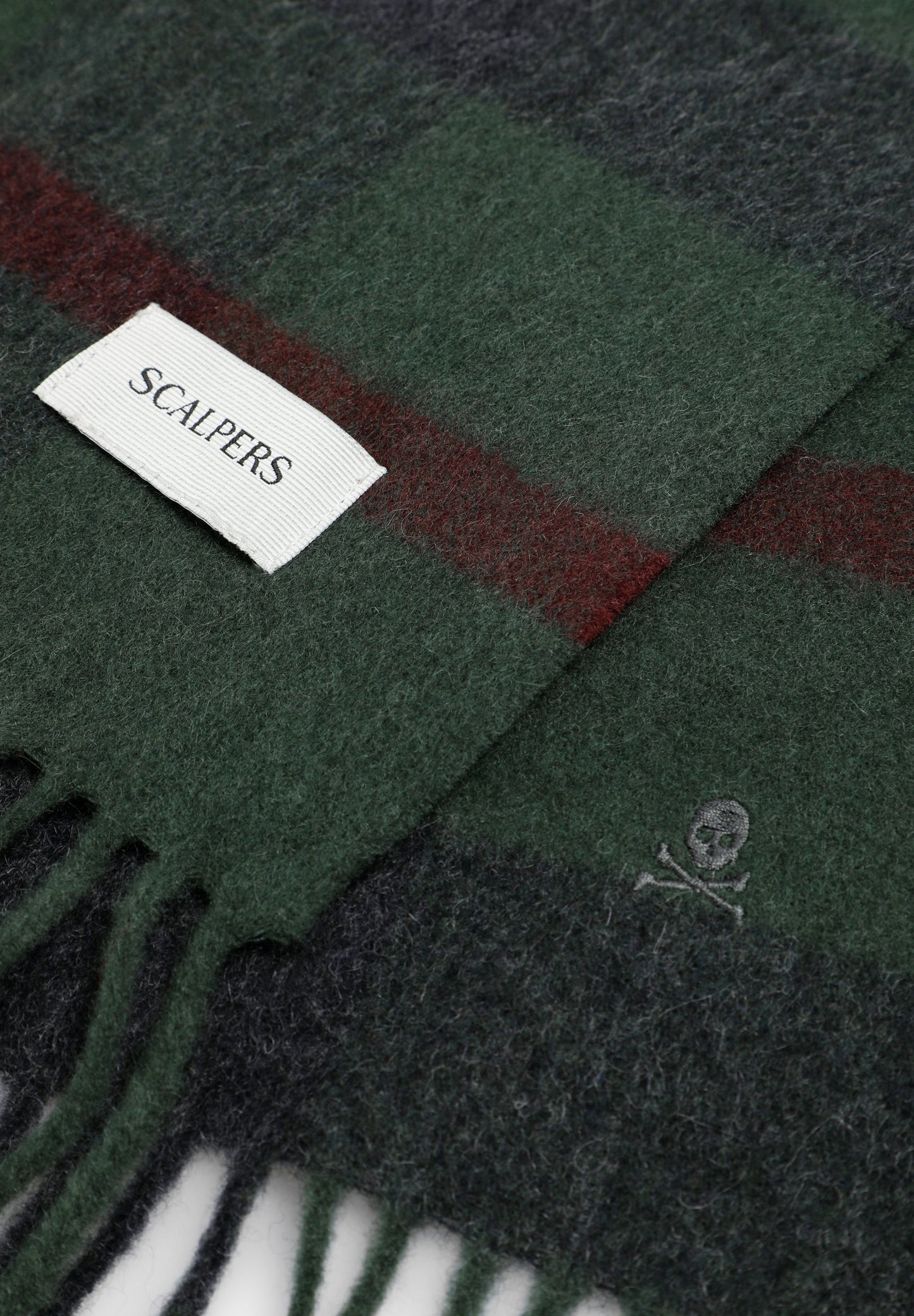 TARTAN WOOL SCARF