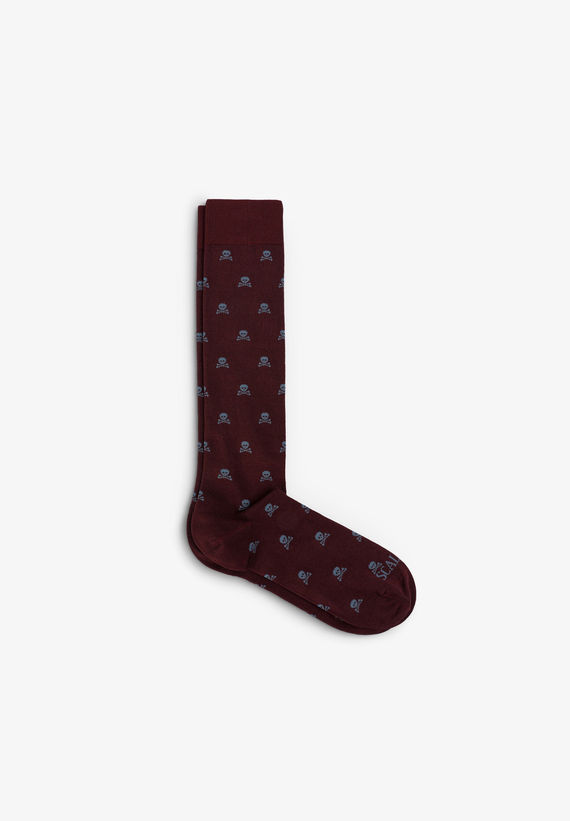 SOCKEN MIT TOTENKOPF-PRINT