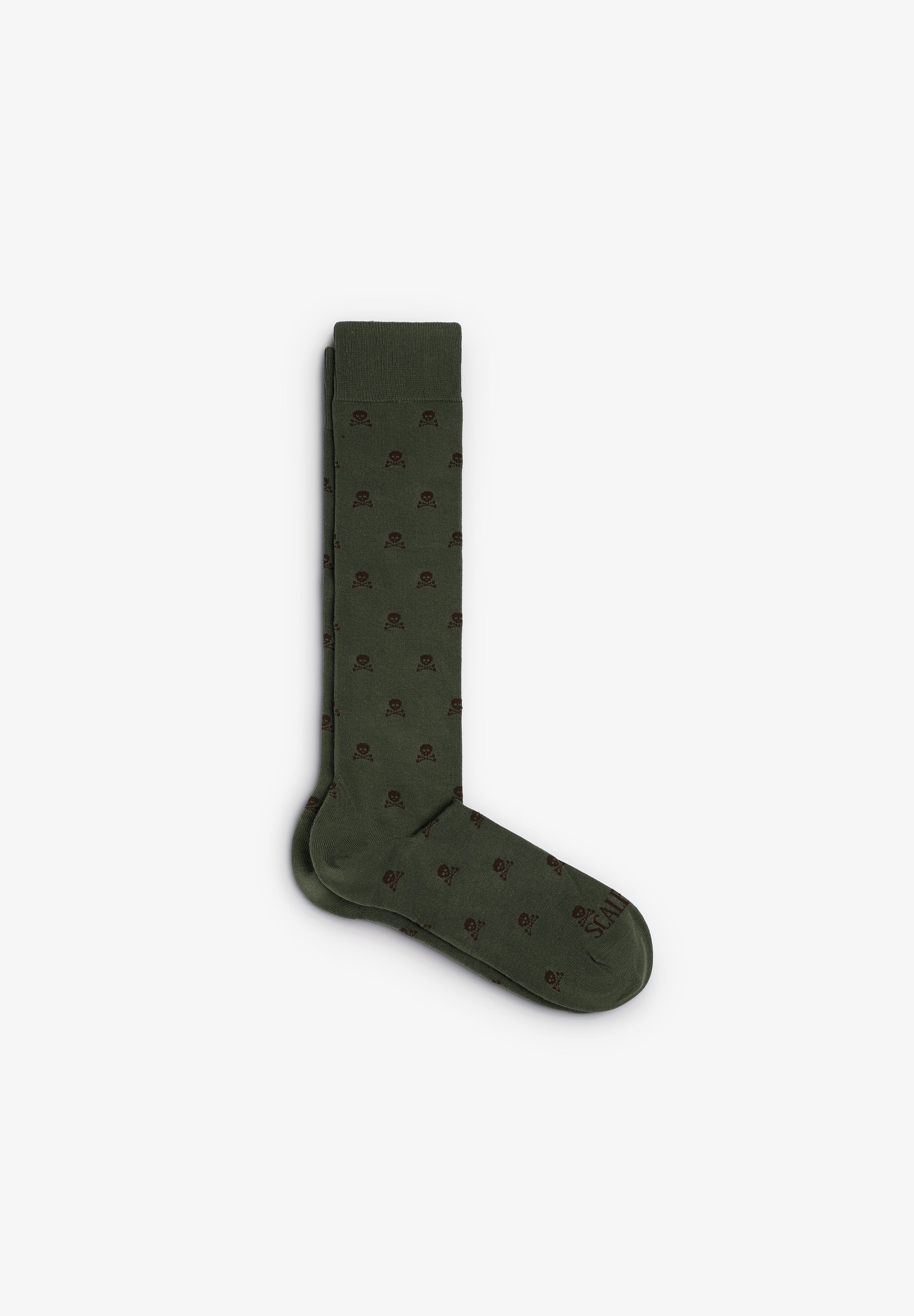SOCKEN MIT TOTENKOPF-PRINT