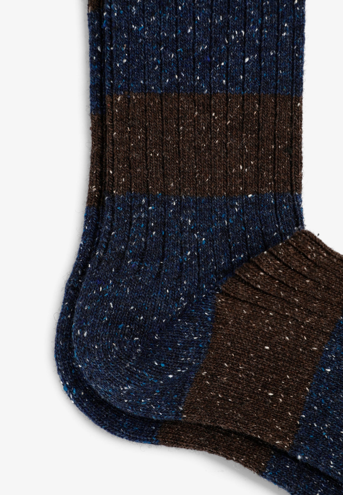 CHAUSSETTES LAINE RAYURES