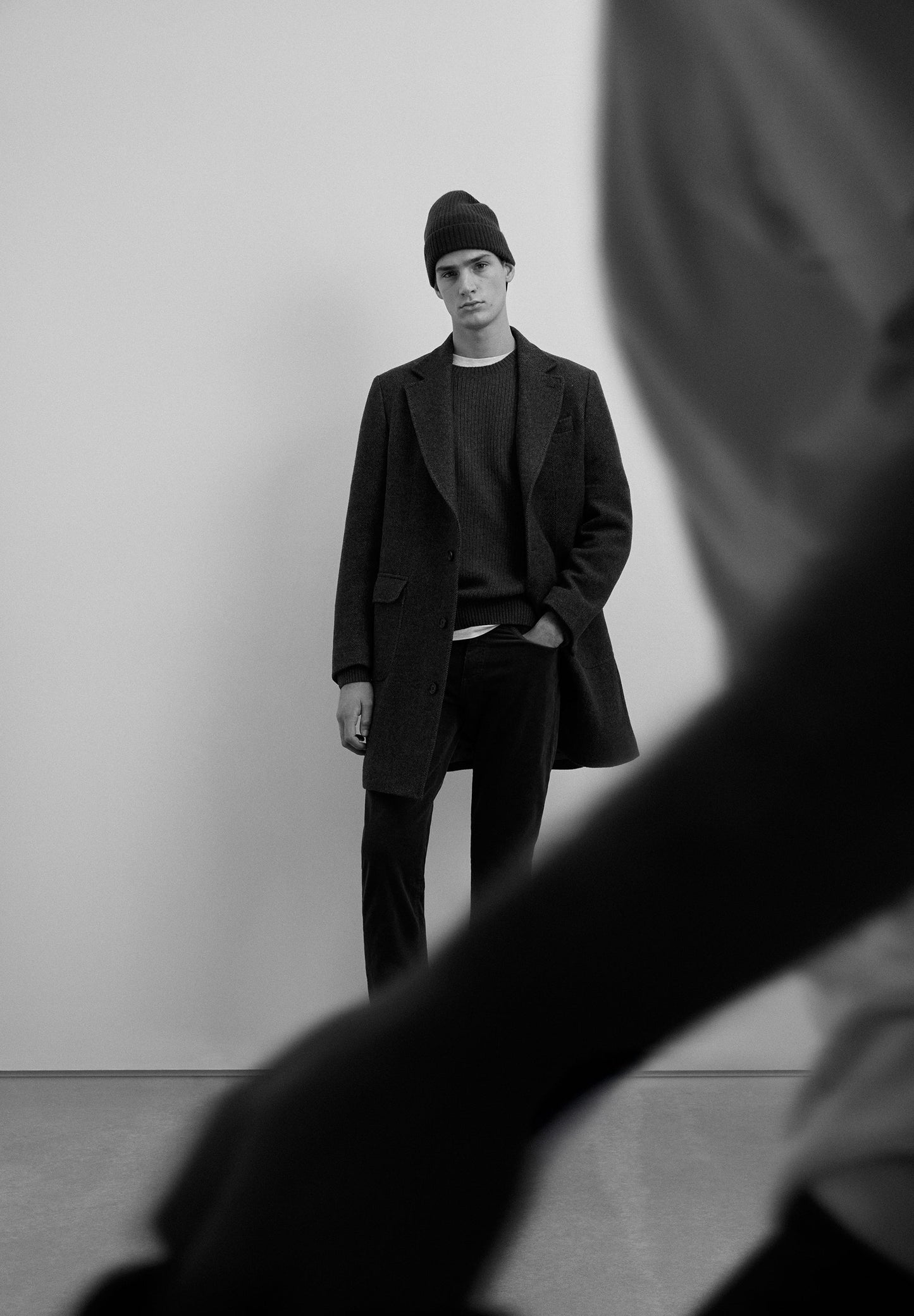 RIBBED MERINO WOOL SWEATER