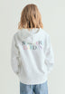 HOODIE WITH MULTICOLOURED LOGO